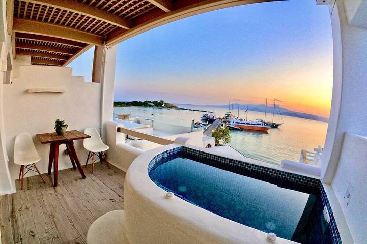 Appartement de vacances pour 3 personnes, avec jacuzzi et balcon