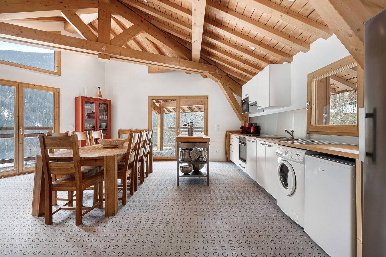 Geheel appartement, Appartement 'Aiguille Rouge': Bergzicht, Balkon en Wi-Fi in Vanoise Nationaal Park