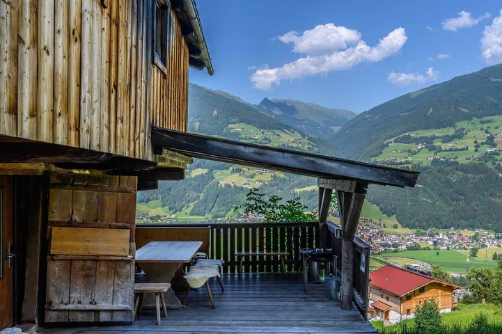Chalet für 8 Personen, mit Terrasse und Garten sowie Ausblick in Kaltenbach - 2