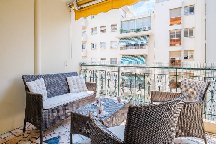 Casa de férias para 6 pessoas, com varanda em Cannes
