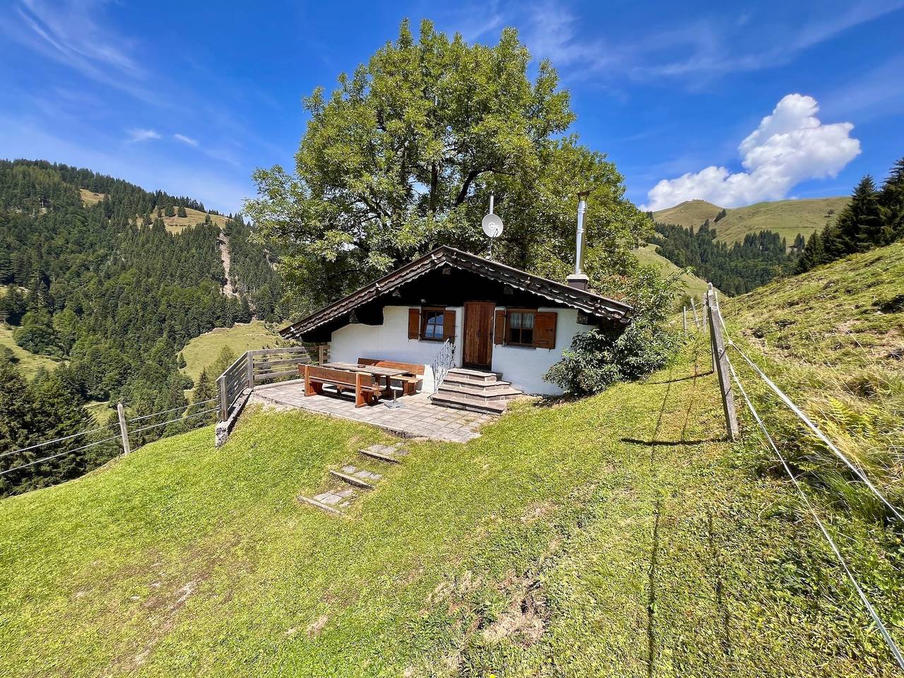 Aufinger Alm in Walchsee, Kaisergebirge