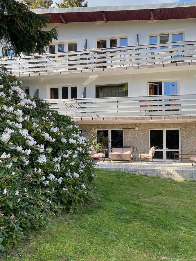Ośrodek wypoczynkowy dla 2 osób, z Balkon i Taras oraz Ogród i Widok na Dolny Śląsk