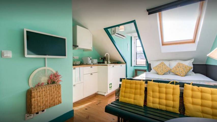 Apartamento de férias para 2 pessoas, com varanda em Lisboa