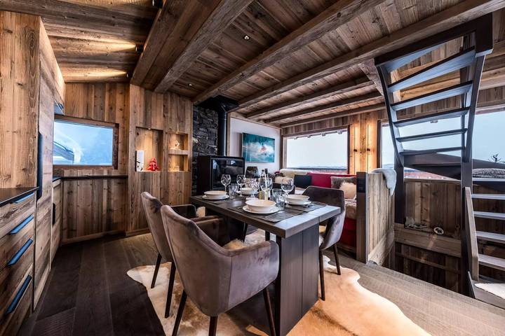 Chalet pour 5 personnes, avec vue dans Courchevel 1850 - 2