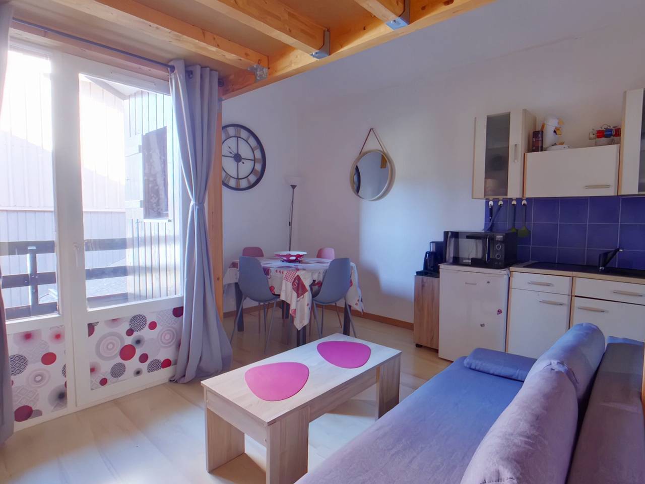 Ganze Wohnung, Gemütliche Wohnung - 4 Pers., Ruhe in Les Rousses in Les Rousses, Regionaler Naturpark Hochjura