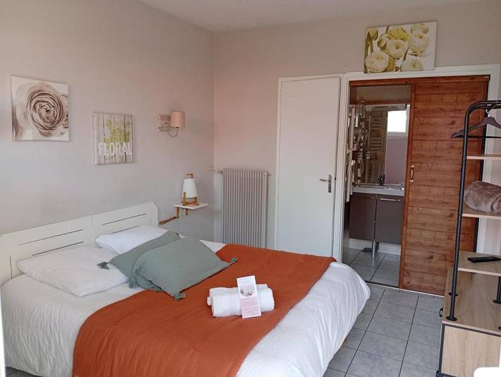 Maison d’hôte pour 3 personnes, avec jardin