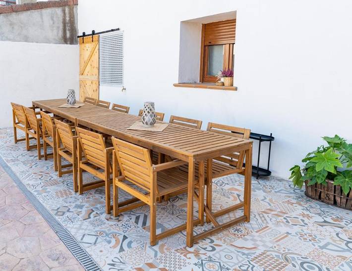 Casa rural para 10 personas, con terraza y piscina, Familias con niños en Serranía de Guadalajara - 4