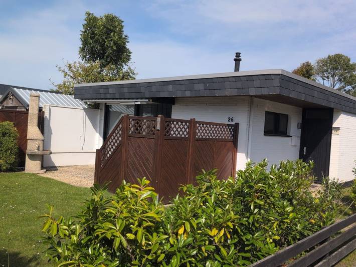 Bungalow für 4 Personen, mit Garten, mit Haustier