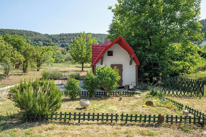 Ferienhaus für 4 Personen, mit Garten, mit Haustier