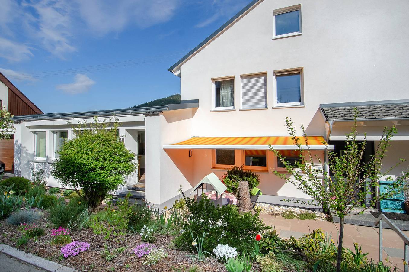 Ganze Wohnung, Ferienwohnung 'Sieber' mit Gemeinschaftspool, privater Terrasse und Wi-Fi in Schiltach, Kinzigtal