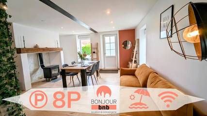 Gîte pour 8 personnes, avec jardin à Mesnil-Saint-Père