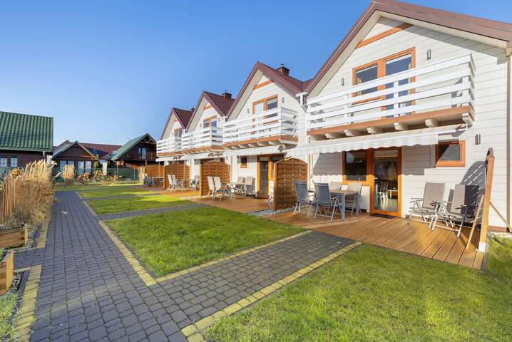 Apartament wakacyjny dla 5 osób, z Ogród w Grzybowo