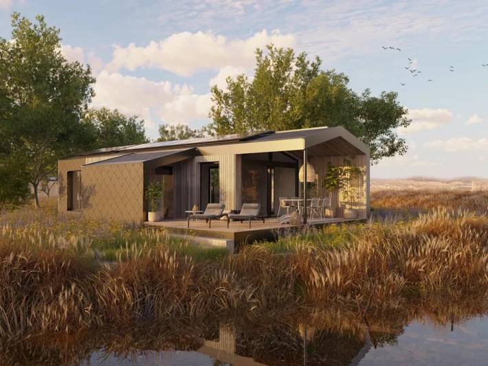 Ferienhaus für 4 Personen, mit Terrasse am Neusiedler See