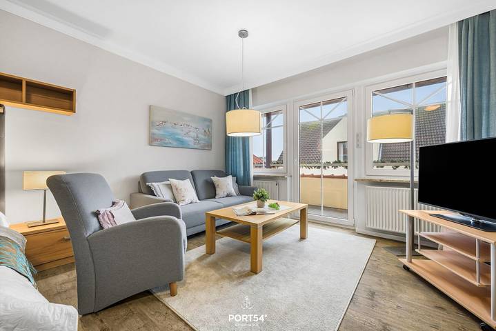 Ferienwohnung für 2 Personen, mit Balkon am Hafen Büsum - 2
