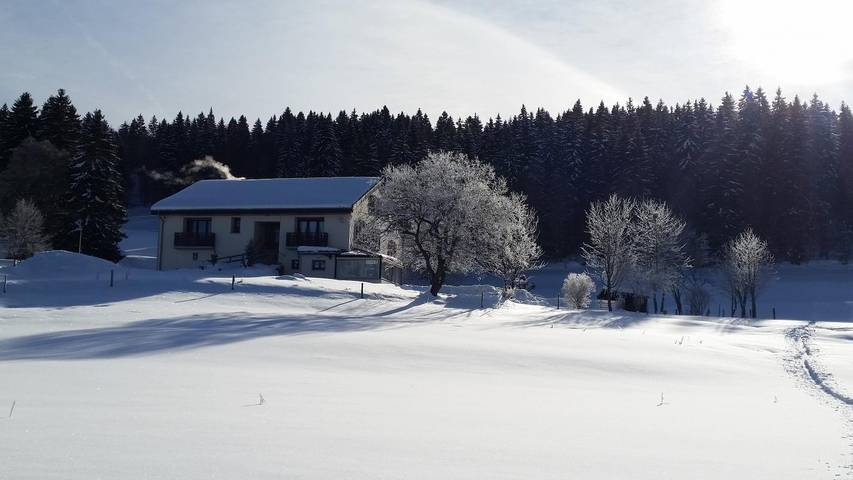 Gîte for 4 people, with Yard and View in Switzerland