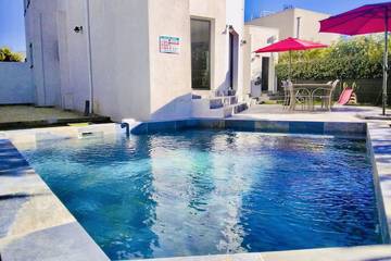 Villa pour 12 personnes, avec terrasse et jardin à Sète