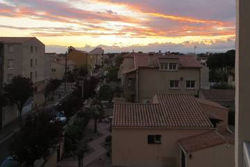 Gîte pour 4 personnes, avec balcon au Grau-d'Agde