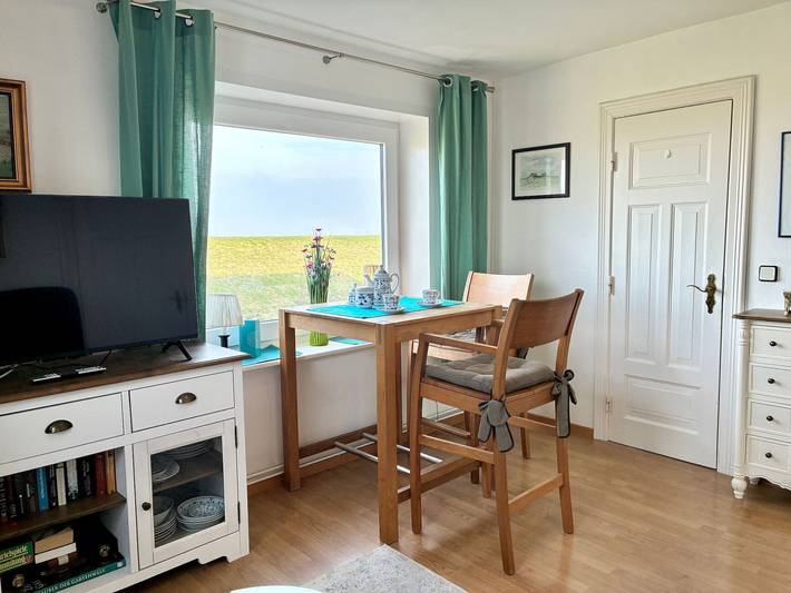 Ferienwohnung für 3 Personen, mit Ausblick in Nordstrand