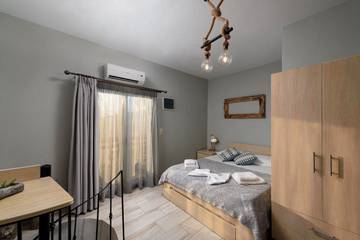 Gîte pour 2 personnes, avec vue et terrasse dans Matala
