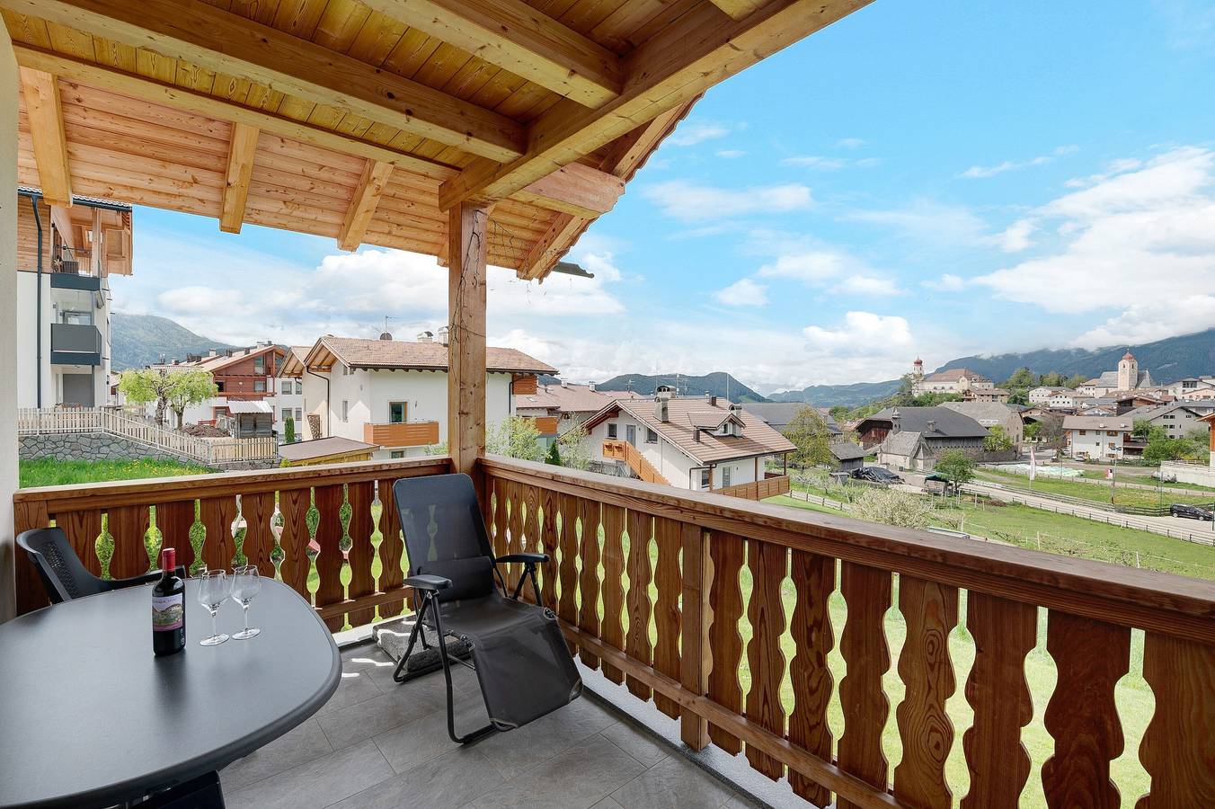 Ganze Wohnung, Ferienwohnung 'Rodererhof Lajen Apt Schlern' mit Bergblick, Balkon und Wlan in Lajen, Dolomiti Superski