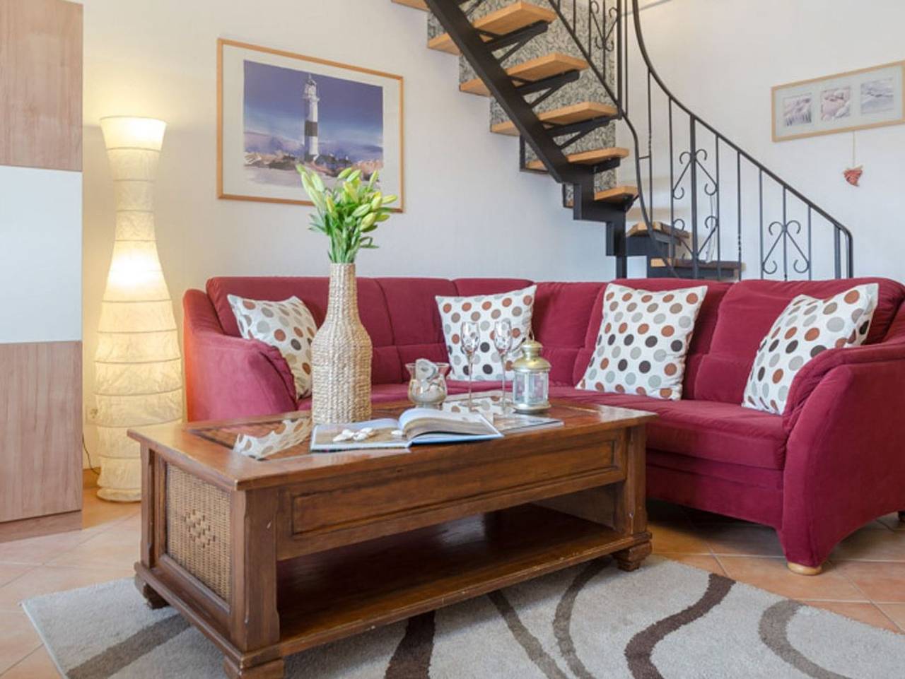 Ganze Ferienwohnung, Ornum 23 - Haus Ornum: Großzügige 2 Zimmer-Maisonettewhg. für 2-4 Personen mit Schwimmbad in Westerland, Sylt (Gemeinde)