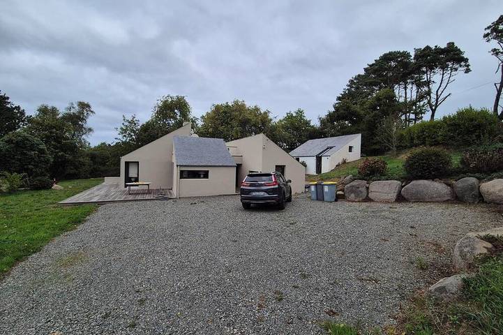 Maison de vacances pour 10 personnes, avec jardin à Trégastel