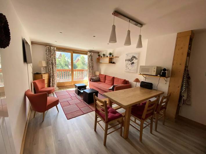 Gîte pour 4 personnes, avec balcon dans Office De Tourisme De Meribel Les Allues - 4