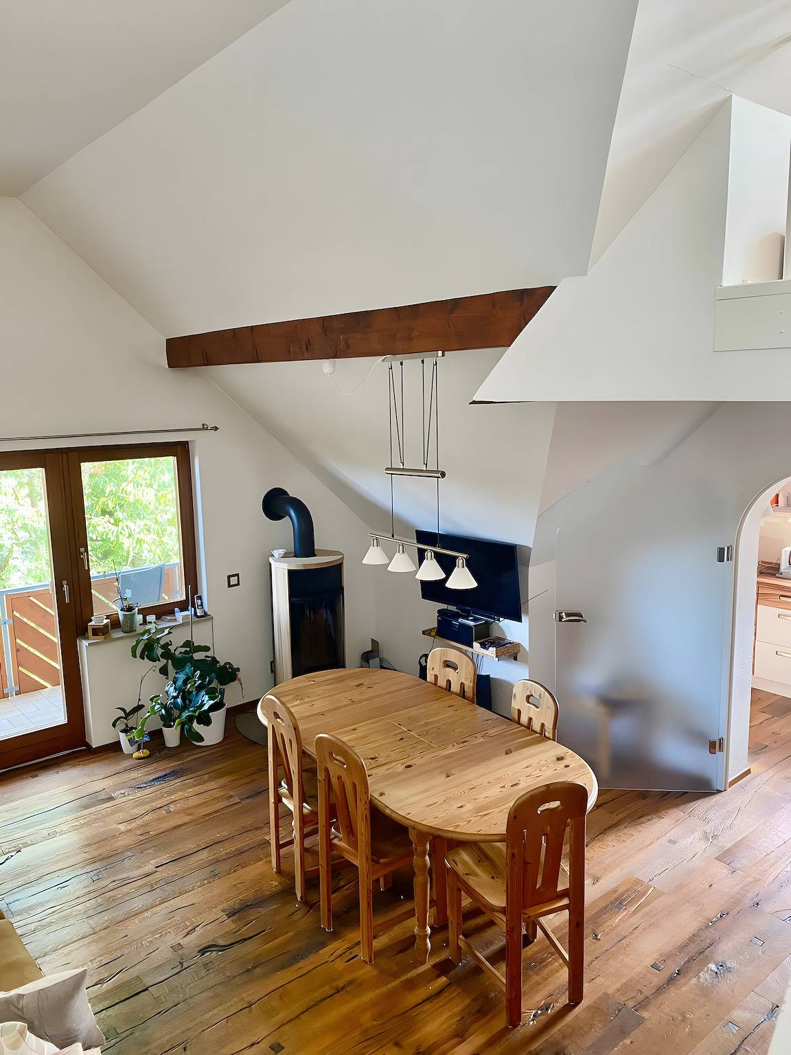 Ganze Wohnung, Ferienwohnung 'Lufs Loft' mit Bergblick, Gemeinschaftsgarten und Wi-Fi in Birkendorf, Ühlingen-Birkendorf