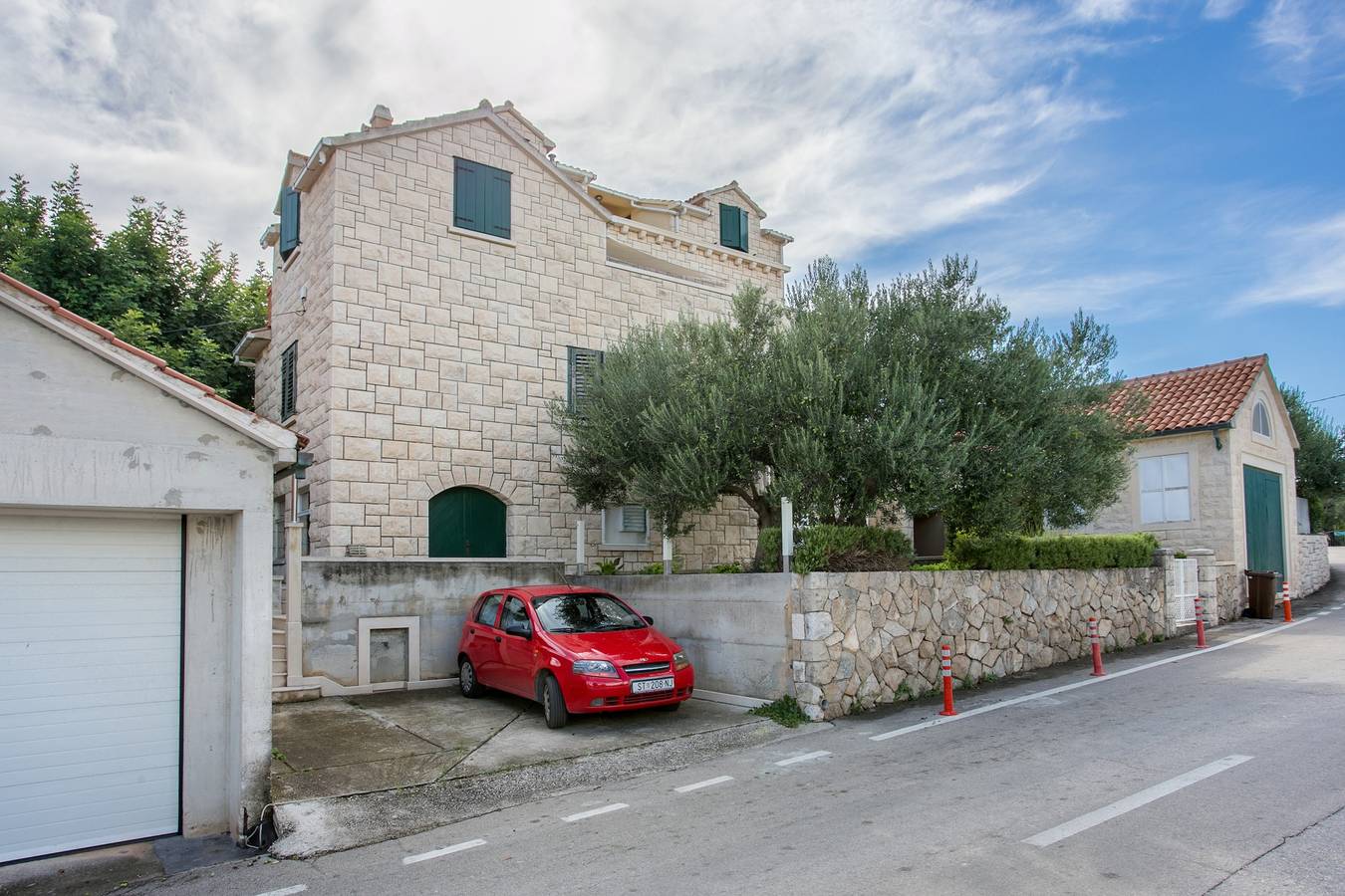 Cały apartament, Dwupokojowy apartament z tarasem i widokiem na morze Postira (Brač) A-739-c in Postira, Brac