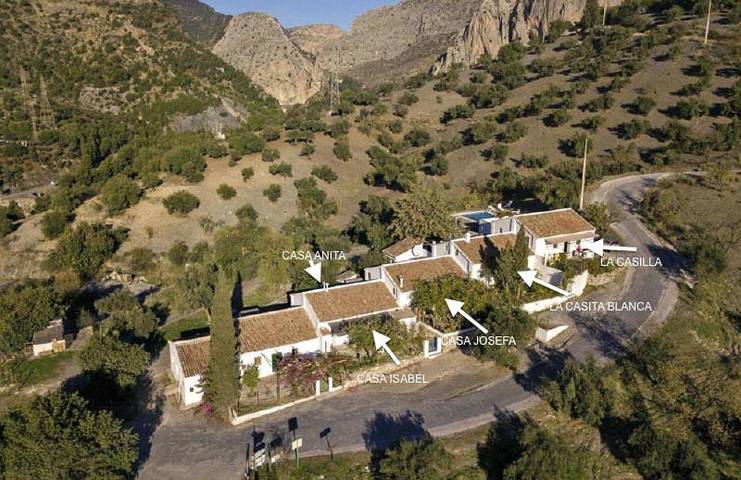 Casa rural para 4 personas, con vistas además de jardín y piscina en Álora - 3