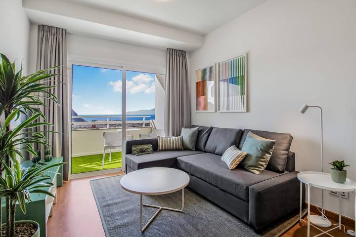 Apartamento de vacaciones para 5 personas, con balcón y piscina, Familias con niños - 1