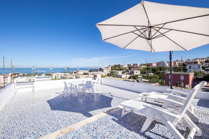 Ferienwohnung für 5 Personen, mit Terrasse