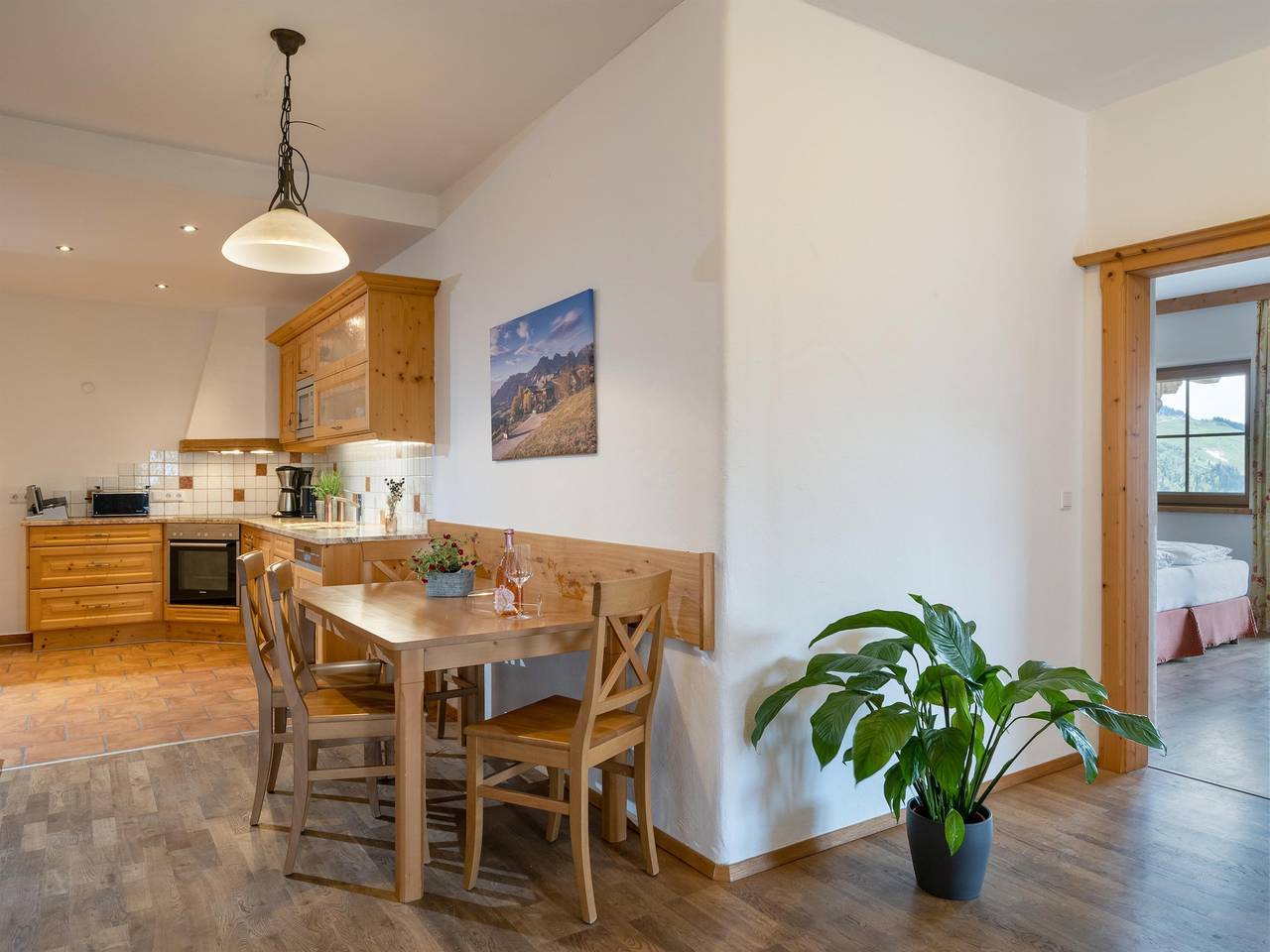 Ganze Ferienwohnung, Appartement Kaiserblick in Ellmau - SkiWelt, Ellmau