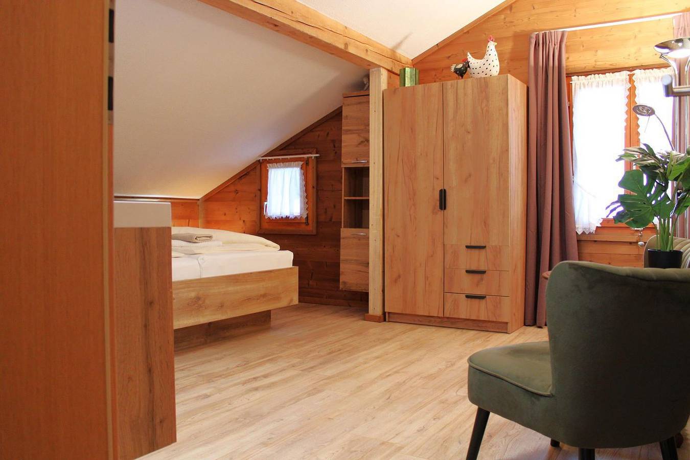 Ganze Wohnung, Geräumige Penthouse Ferienwohnung für 6 Personen mitten in Schruns in Schruns, Schruns-Tschagguns