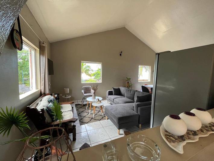 Location de vacances pour 8 personnes, avec vue et jardin, animaux acceptés à Les Trois-Bassins - 4