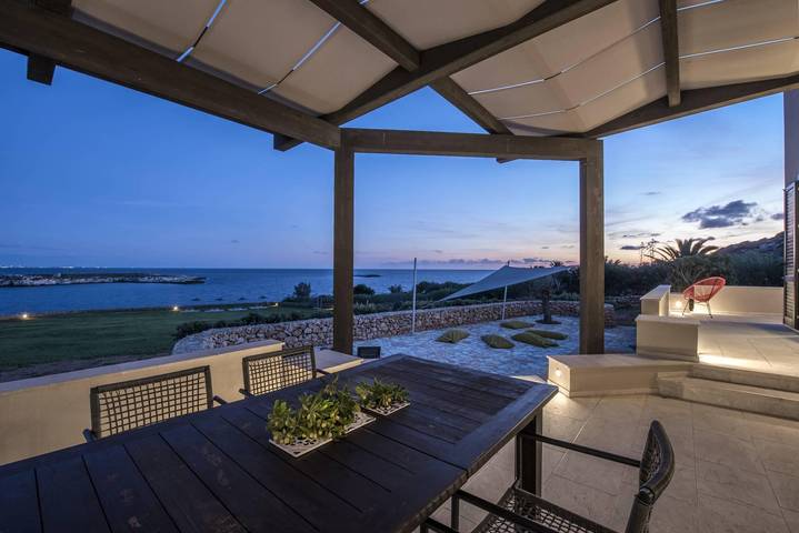 Ferienhaus für 14 Personen, mit Terrasse und Ausblick auf Favignana