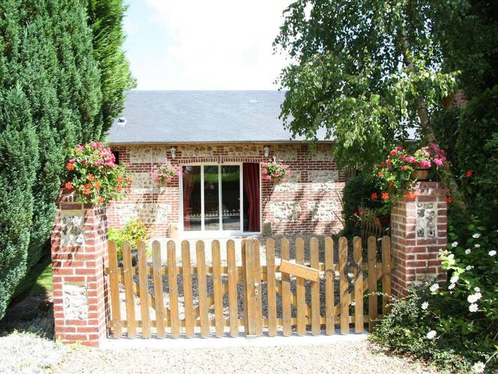 Location de vacances pour 4 personnes, avec terrasse et jardin à Gerponville - 4