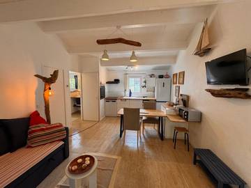 Gîte pour 3 personnes, avec jardin, animaux acceptés dans Port Joinville