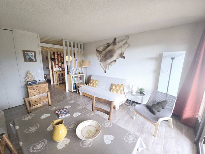 Studio pour 4 personnes, avec balcon