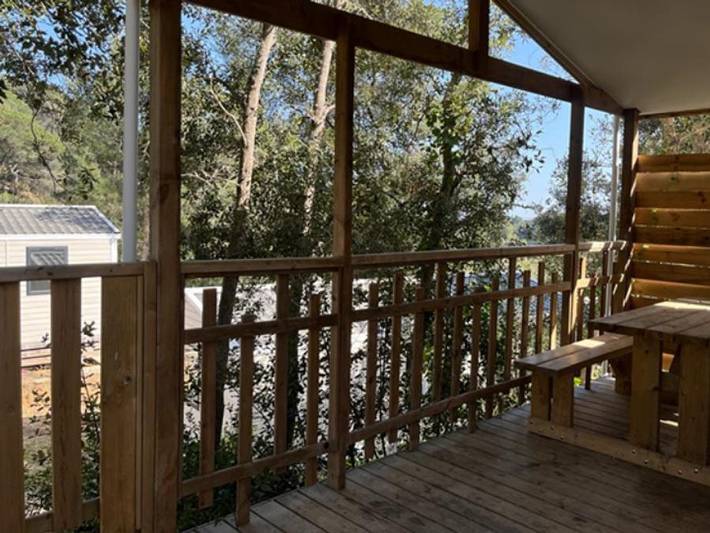 Camping Cala Llevado - Sea Green By Sunêlia - Mobilheim 4 personen - Cottage Privilège 2 Zimmer in Santa Maria de Llorell, Tossa de Mar