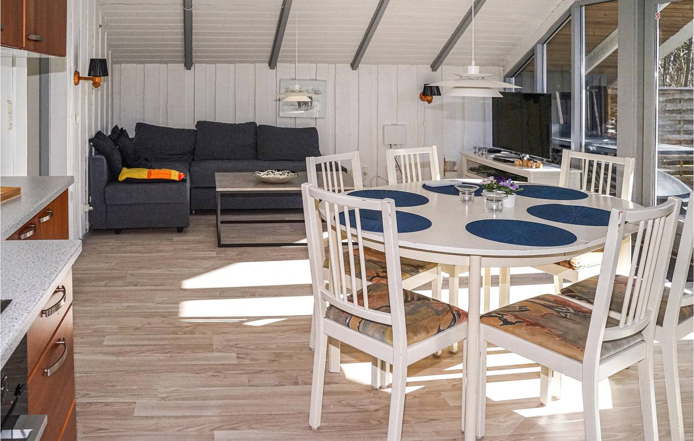 Ferienhaus für 6 Personen mit Terrasse in Vesterlund, Vejle und Umgebung