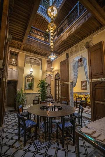 Maison d’hôte pour 3 personnes, avec balcon à Fès