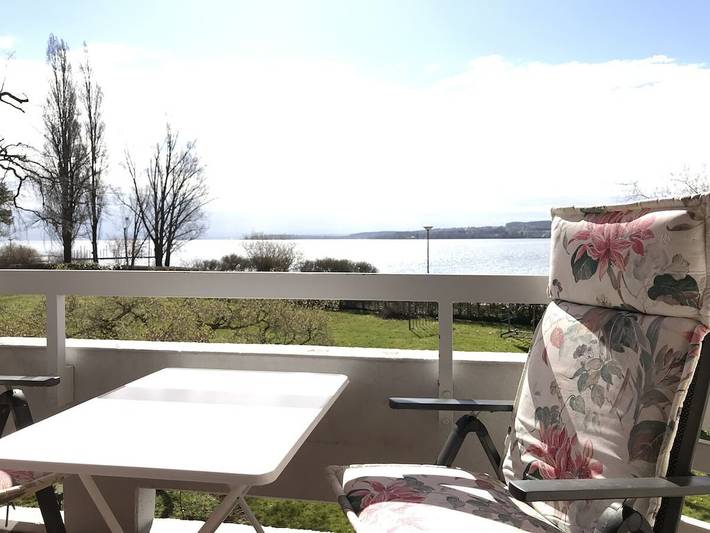 Ferienwohnung mit 1 Schlafzimmer in Badestrand Bodensee Yachtclub Überlingen, Überlingen