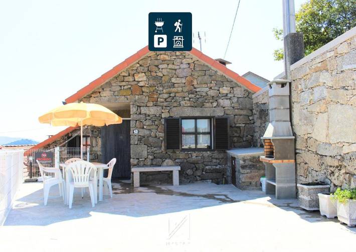 Location de vacances pour 5 personnes, avec terrasse et vue dans Paredes Do Rio