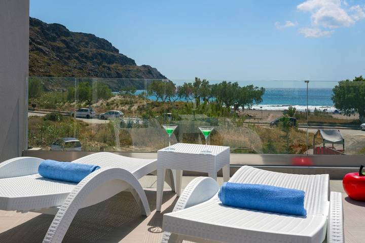 Ferienhaus für 7 Personen, mit Balkon und Garten sowie Pool in Plakias - 3