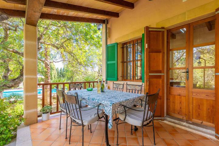 Can Tabou - Am Fuße der Tramuntana mit privatem Pool und W-Lan in Selva, Mallorca Inselmitte