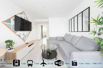 Gîte pour 2 personnes, avec balcon à Beauvais