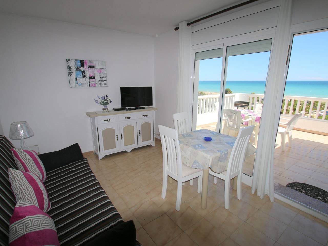 Apartamento entero, Apartamento con vistas al mar, aire acondicionado - 6 pers. in Parque de Montroig, Costa Dorada