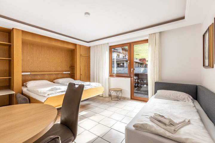 Studio für 3 Personen, mit Balkon in Hinterglemm