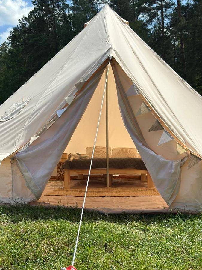 Glampingowy namiot nad Kanałem Augustowskim in Podlasie